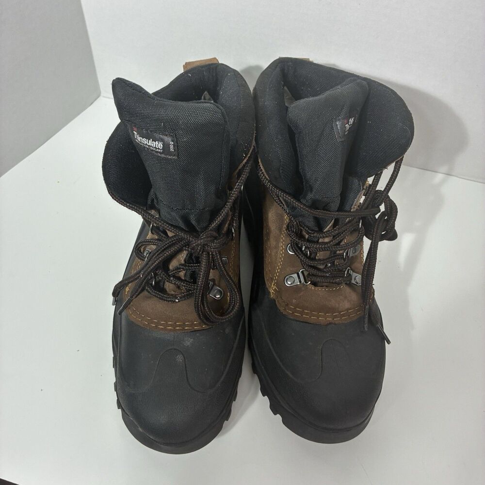 Kodiak 3M Thinsulate 200g Waterproof Duck Boots Men’s Size 10 Brown Black